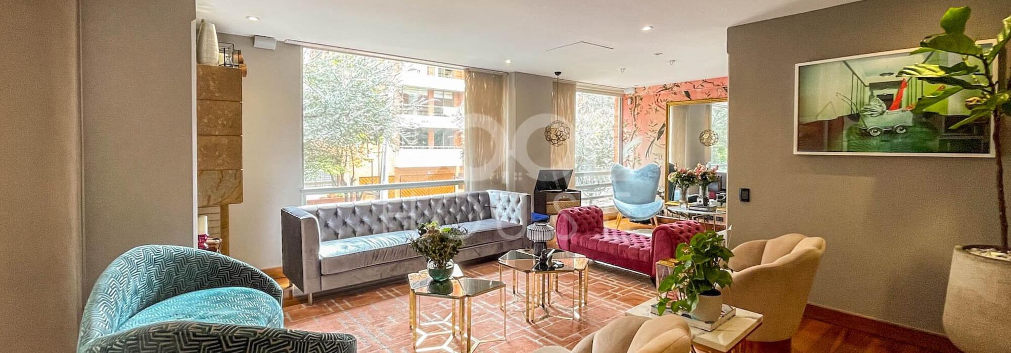 Apartamento con terraza en venta en chicó