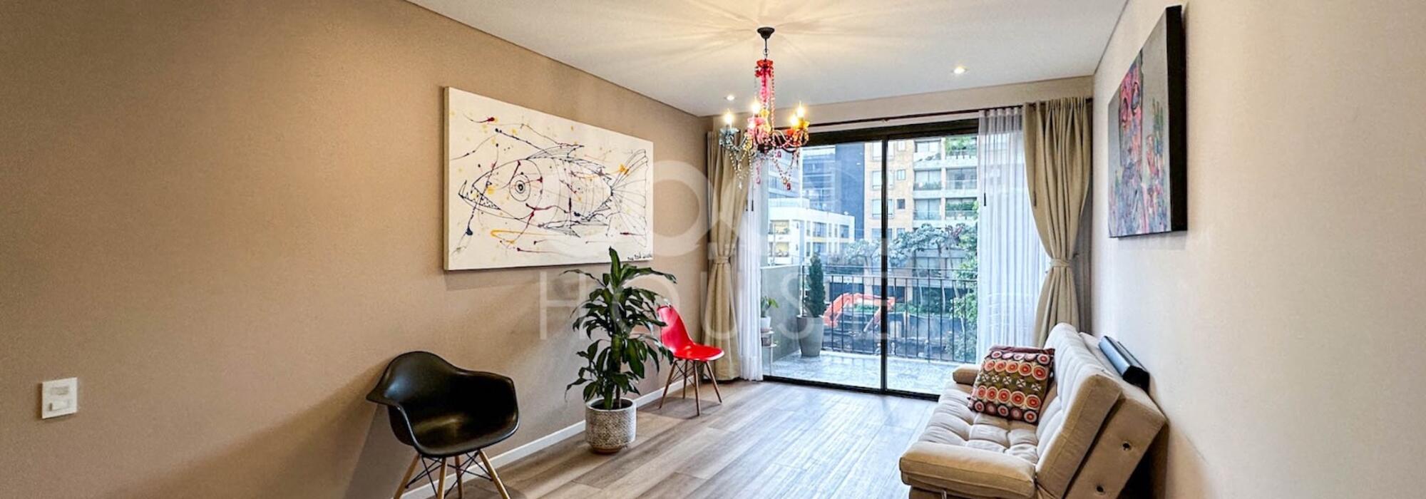 Apartamento moderno en arriendo amoblado en Chicó
