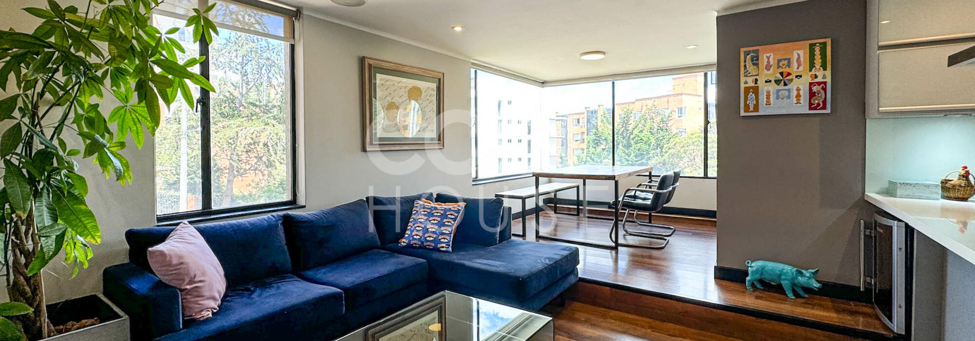 Apartamento en arriendo en Chapinero Alto 