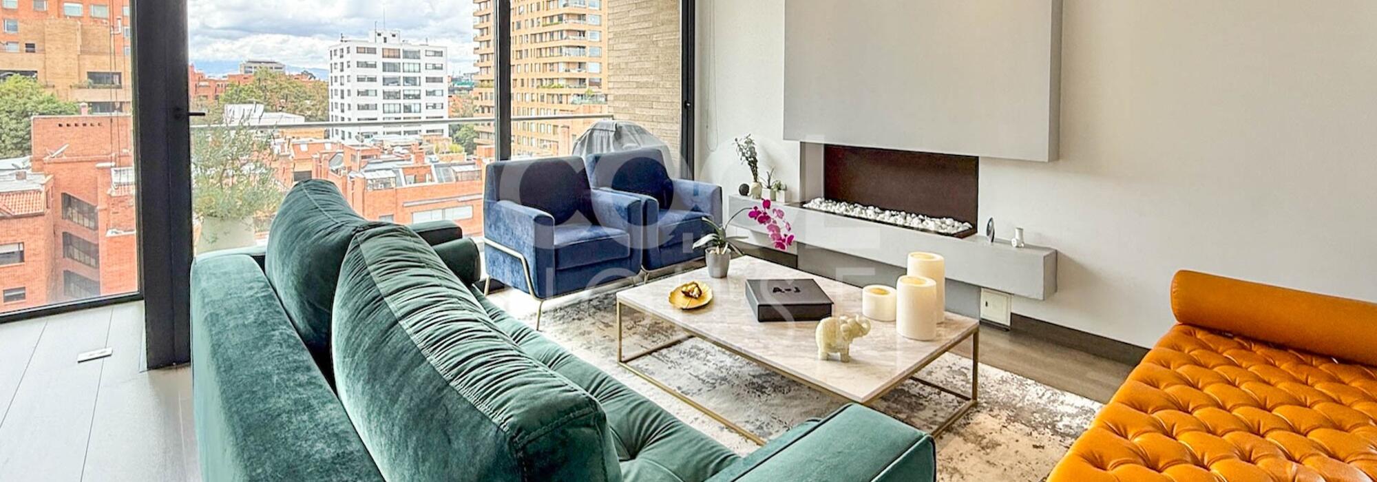 Apartamento moderno en arriendo en Chicó Reservado