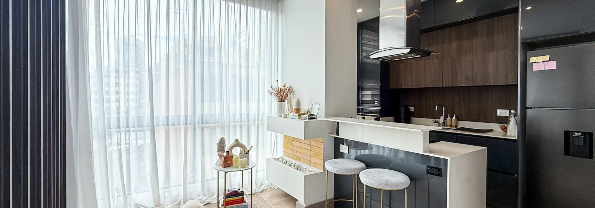 Apartamento moderno amoblado o sin amoblar en arriendo en Chicó