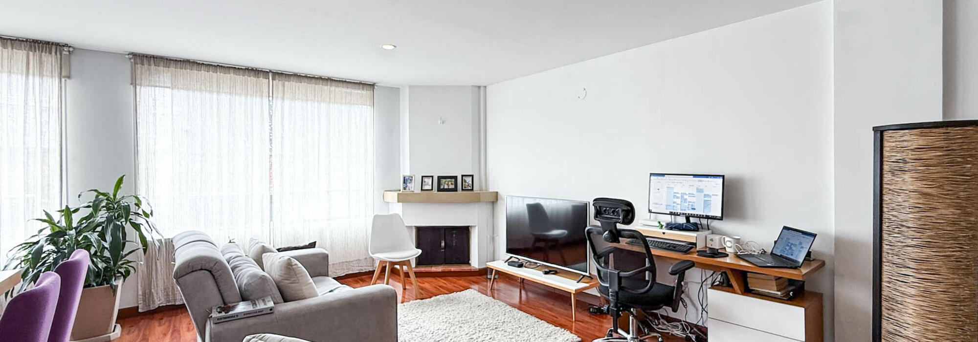 Apartamento en venta o arriendo en Santa Bárbara