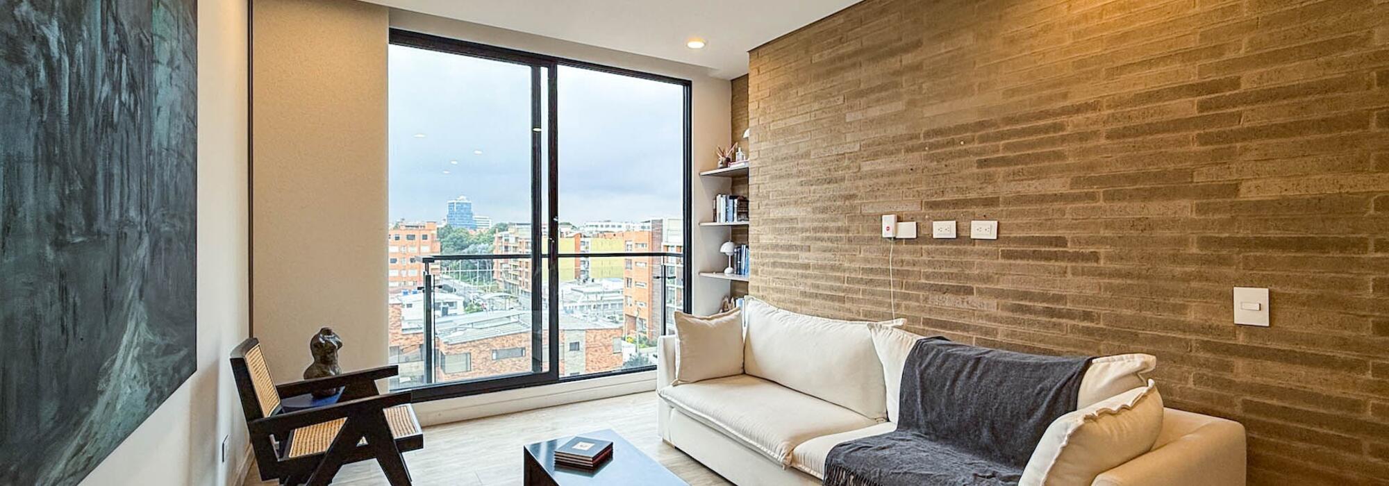 Apartamento moderno en venta o arriendo en San Patricio
