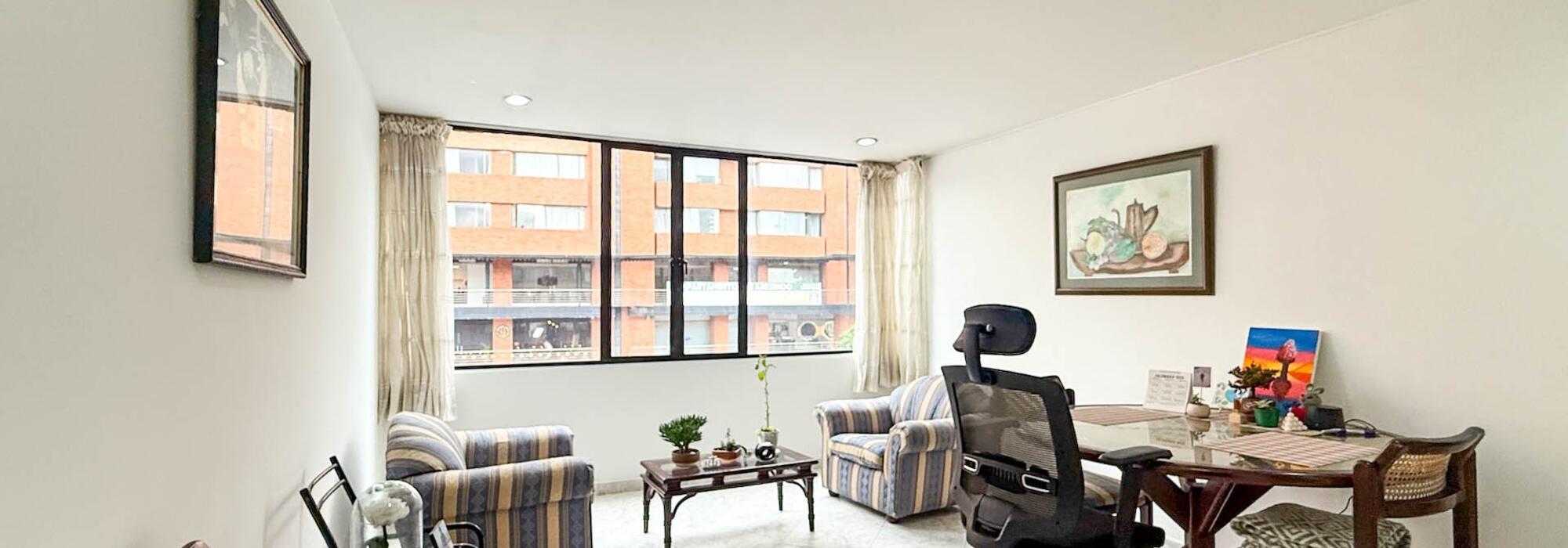 Apartamento amoblado o sin amoblar en arriendo en Chapinero