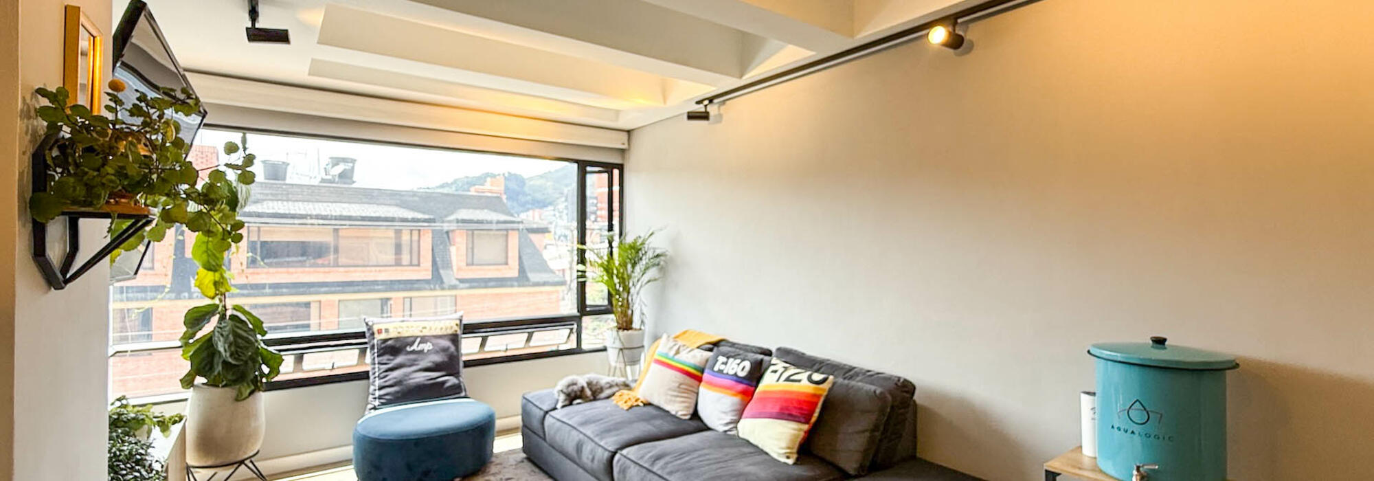 Apartamento en arriendo amoblado en Santa Bárbara