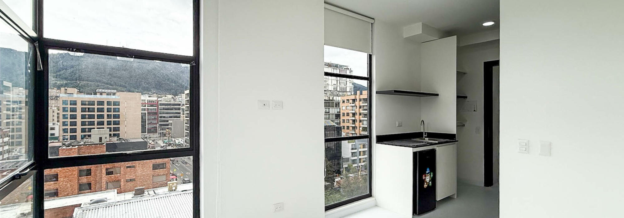 Apartaestudio para estrenar en venta o arriendo en Chicó Norte