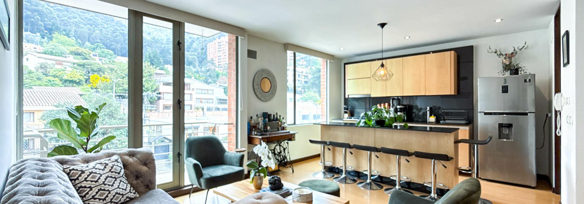 Apartamento en arriendo en El Refugio