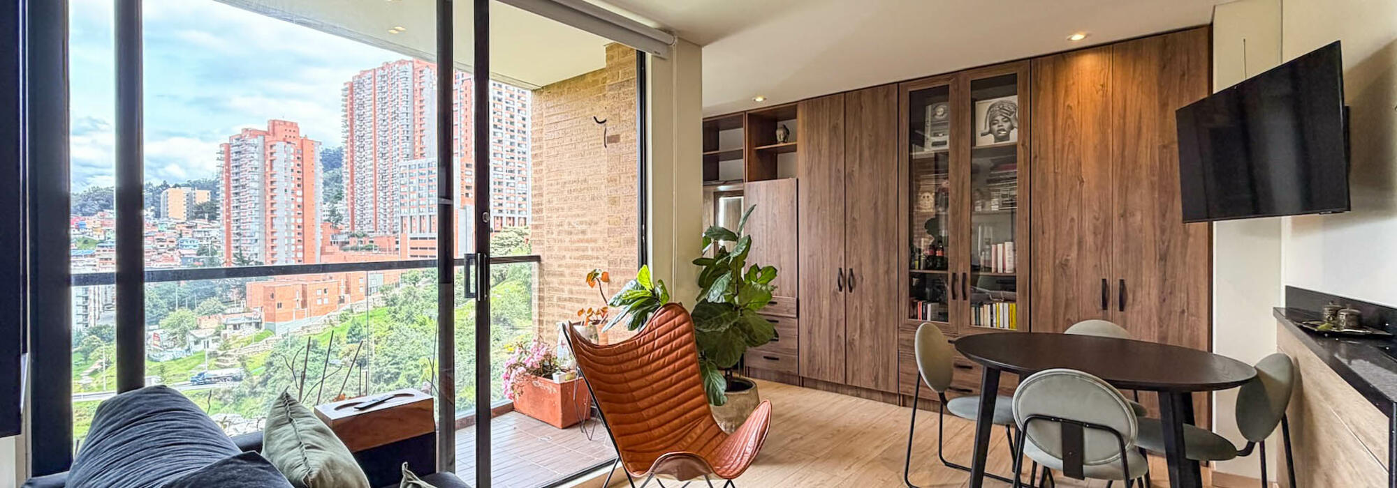 Apartamento en arriendo amoblado o sin amoblar en Chicó Alto