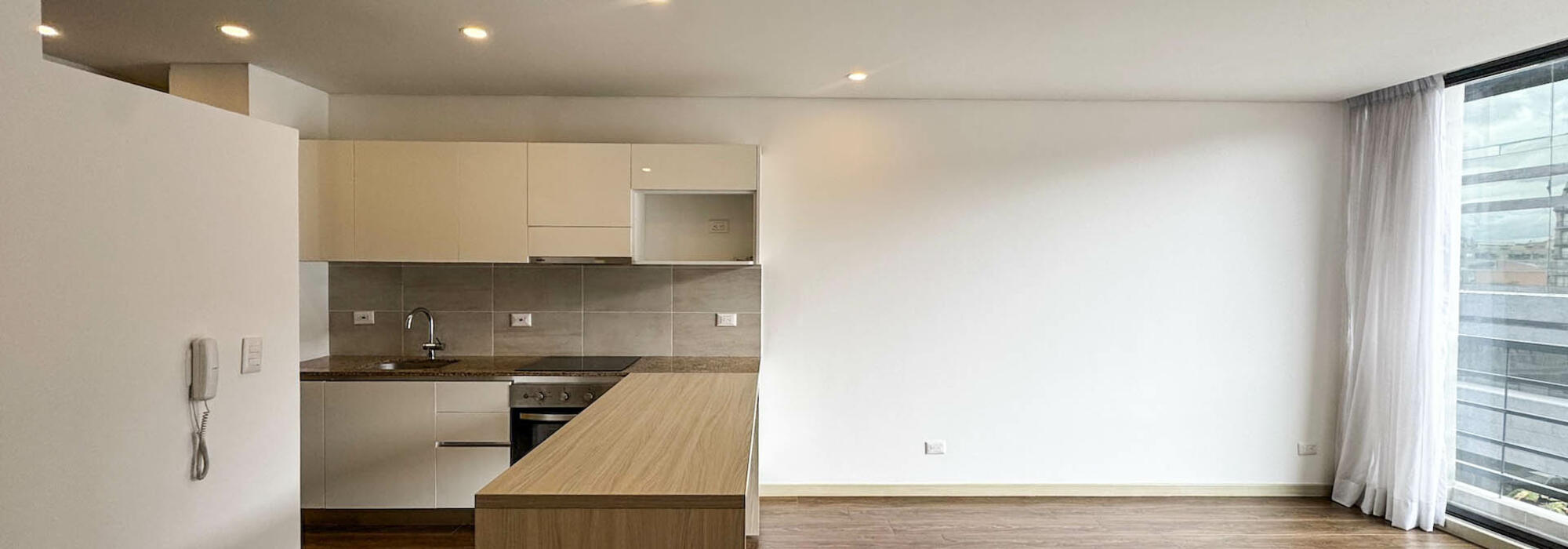 Apartamento moderno en venta o arriendo en Santa Bárbara