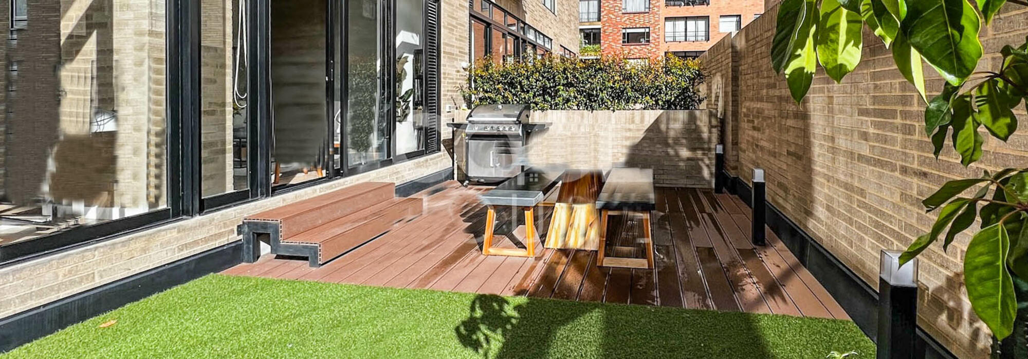 Apartamento moderno con terraza en venta en San Patricio