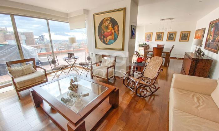 Apartamento con terraza en venta en Chapinero Alto 