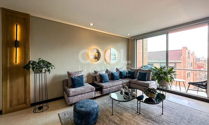 Apartamento amoblado en arriendo en Chicó Navarra  