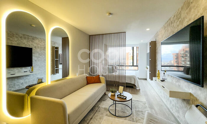Apartamento para estrenar en arriendo amoblado o sin amoblar en Chapinero