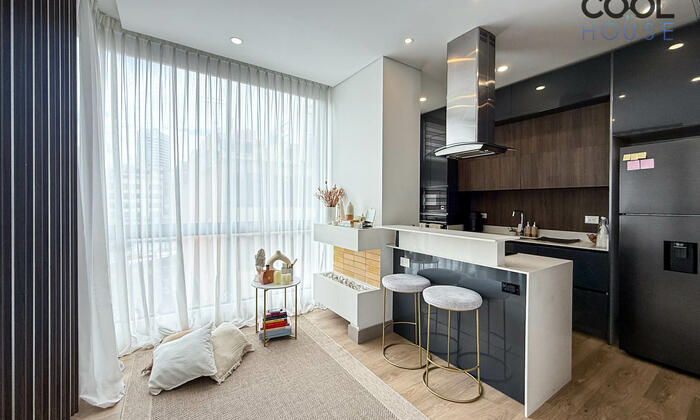 Apartamento moderno amoblado o sin amoblar en arriendo en Chicó