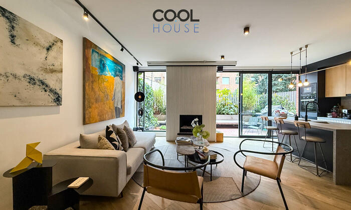 Apartamento con terraza en arriendo en Chicó 