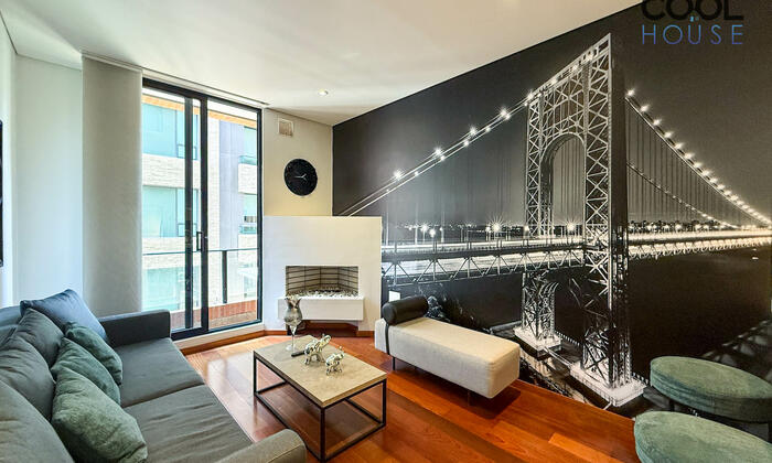 Apartamento amoblado en arriendo en La Cabrera
