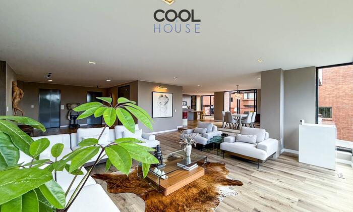 Apartamento con terraza en venta o arriendo en Chicó Alto