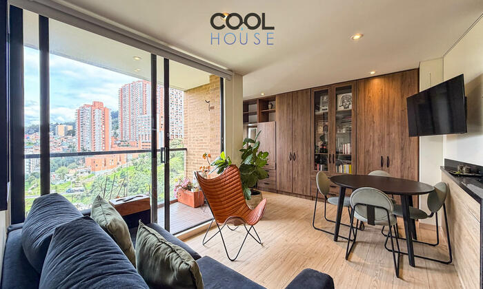 Apartamento en arriendo amoblado o sin amoblar en Chicó Alto