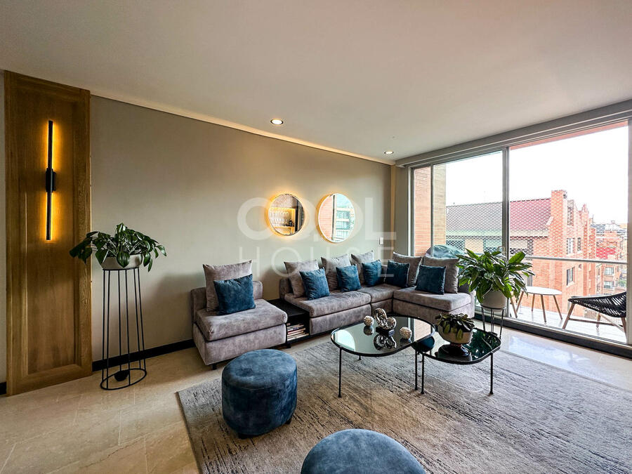 Apartamento amoblado en arriendo en Chicó Navarra  