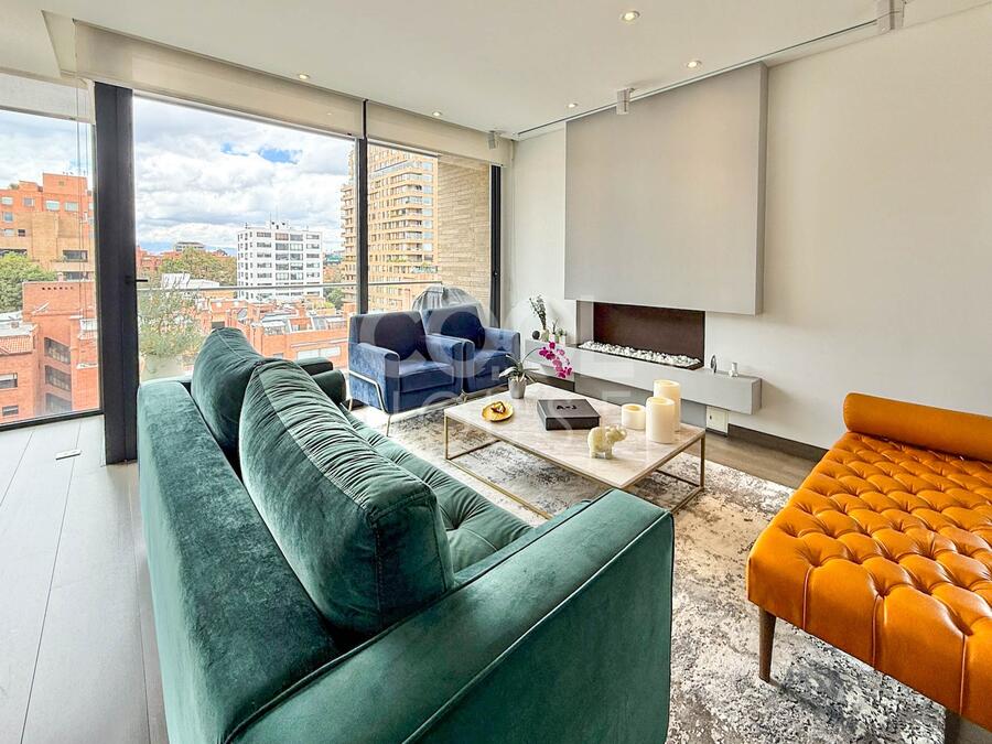 Apartamento moderno en arriendo en Chicó Reservado