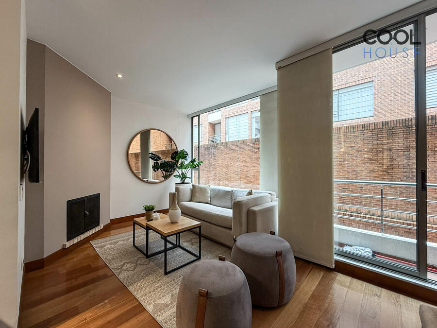 Apartamento amoblado en arriendo en Chicó Reservado
