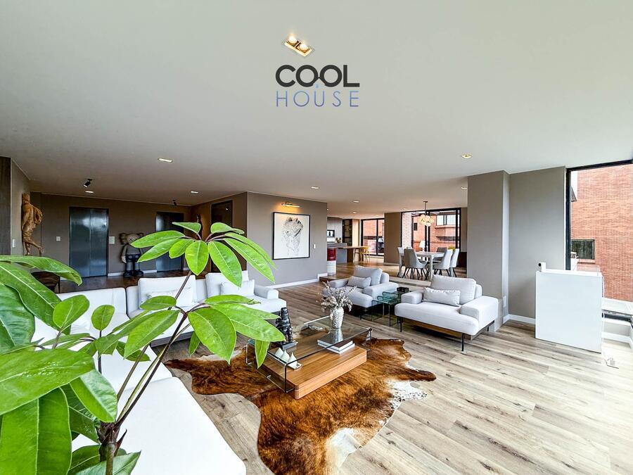Apartamento con terraza en venta o arriendo en Chicó Alto