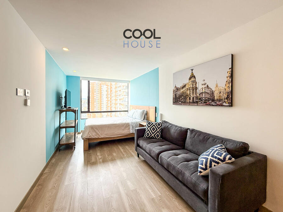 Apartaestudio amoblado o sin amoblar en arriendo en Chapinero Alto