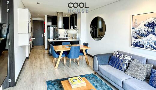 Apartamento amoblado en arriendo en Santa Bárbara Occidental