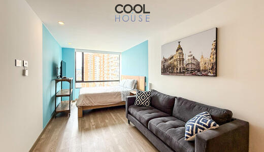 Apartaestudio amoblado o sin amoblar en arriendo en Chapinero Alto