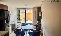 Apartamento moderno con terraza en arriendo en La Calleja 